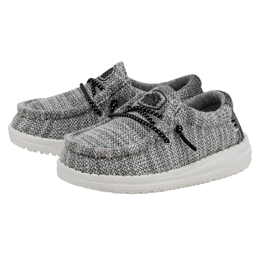 Ultralight Toddler Shoes with Elastic Laces for Play | Wally Stretch
