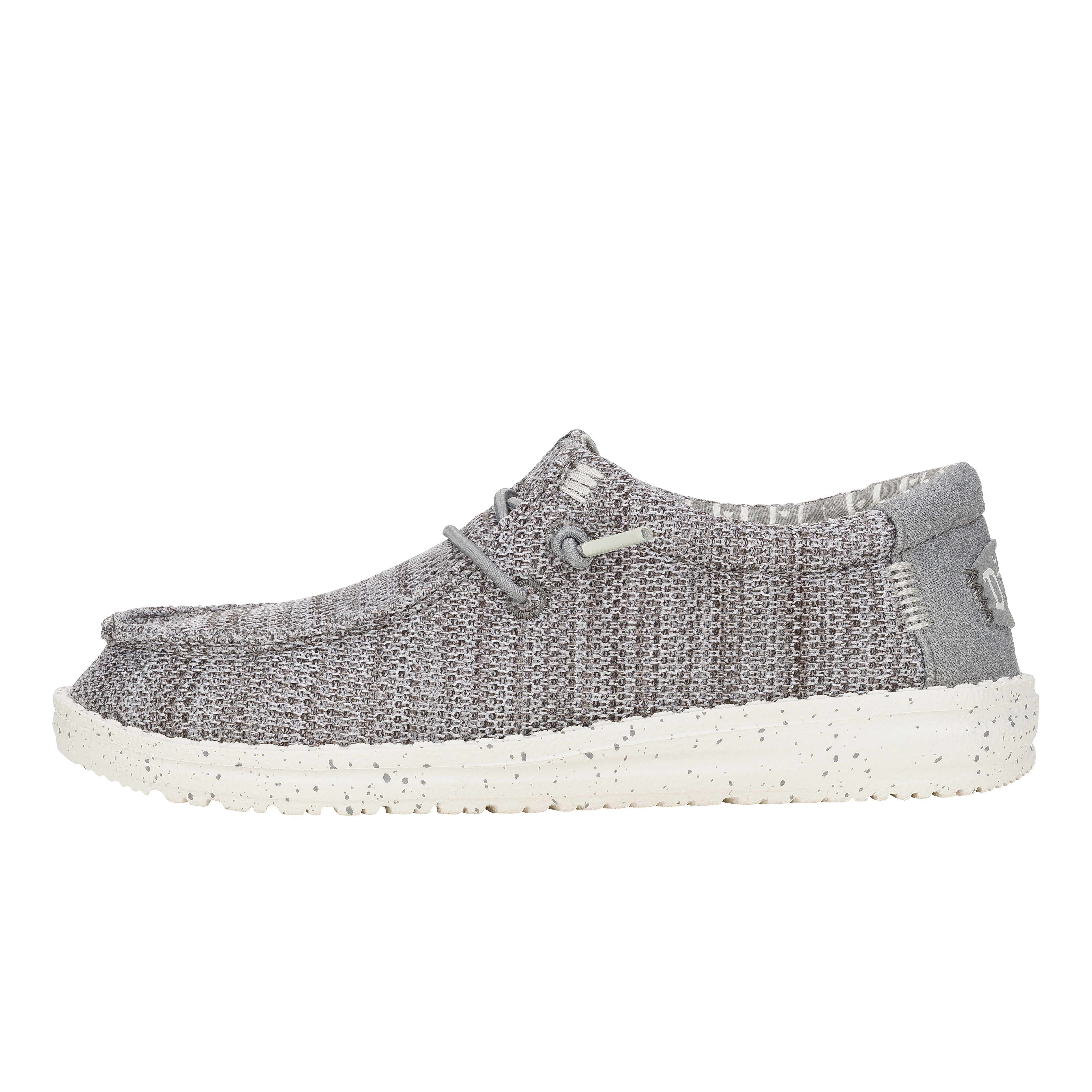Youth Stretch Mesh Slip-On Shoes for Travel | Wally Grey