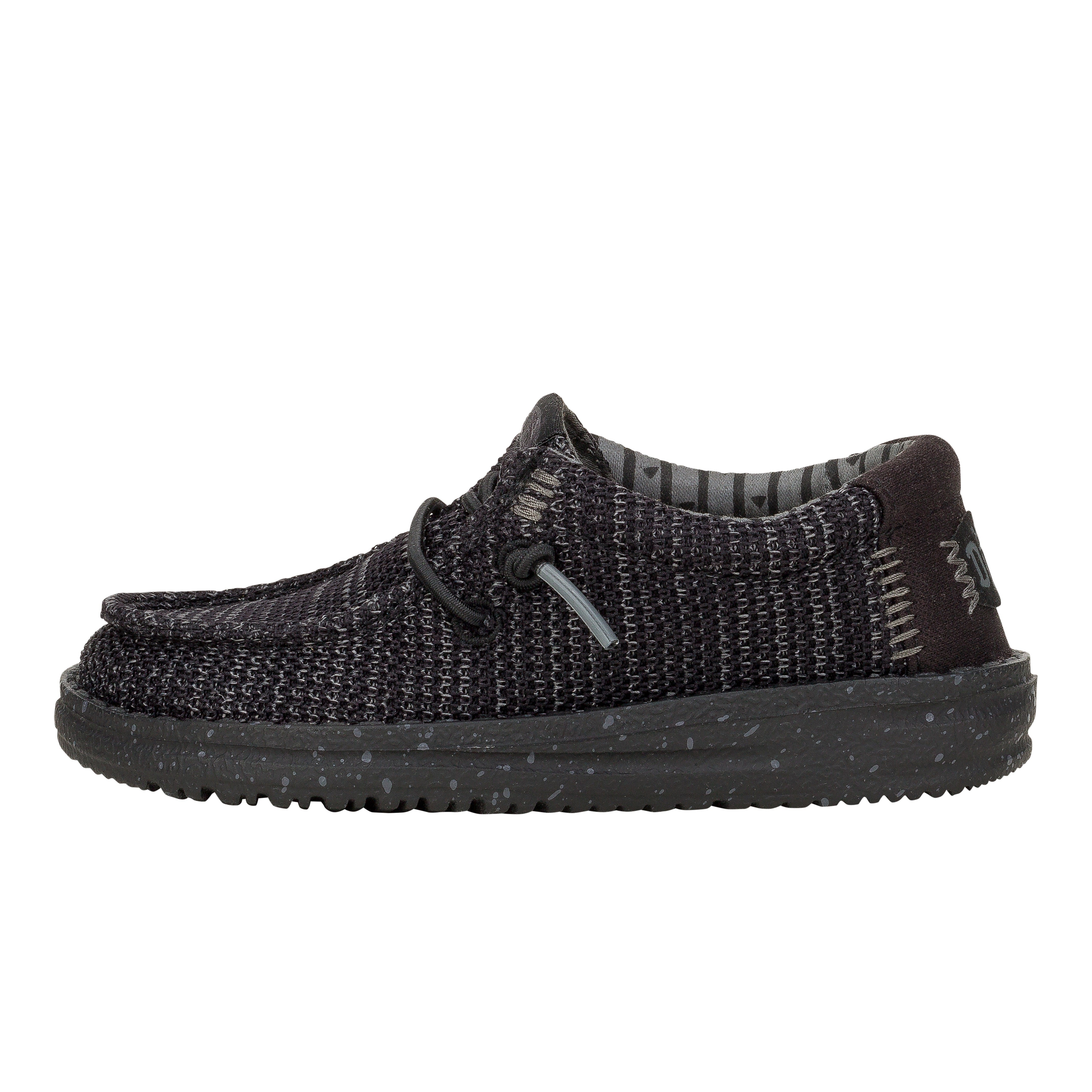 Toddler Slip-On Shoes with Stretch Mesh & Elastic Laces | HEYDUDE Wally