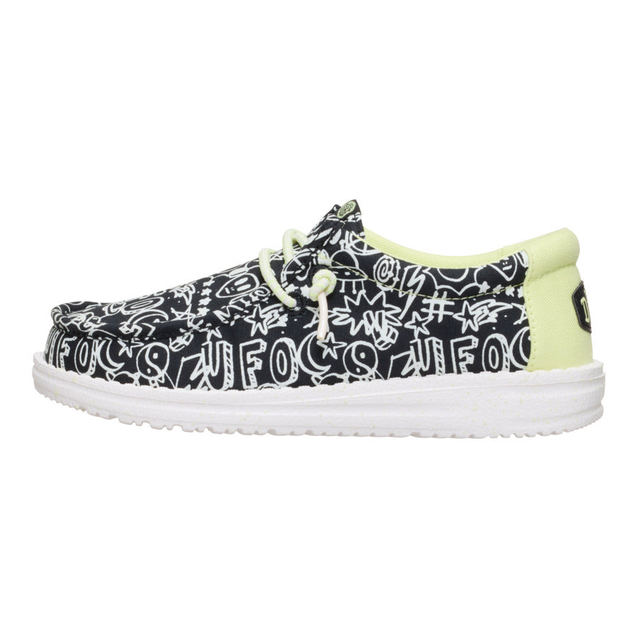 Glow in the Dark Kids Slip-On Shoes for Easy Wear | Wally Youth Space