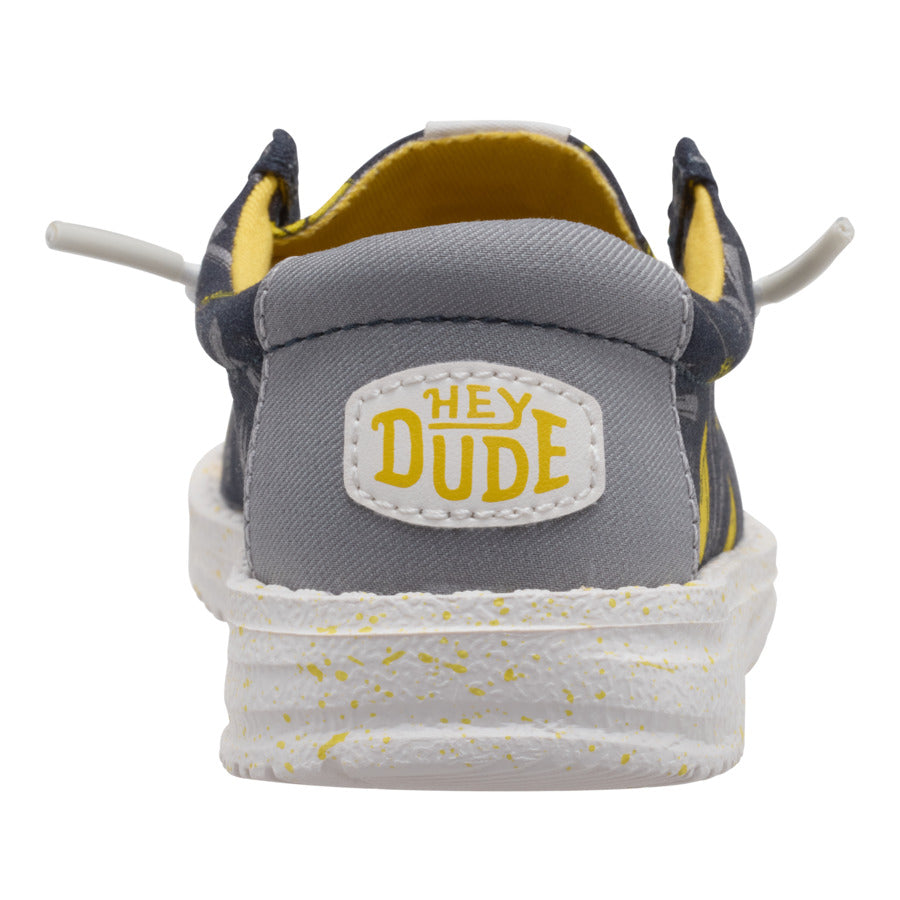 Kids' Construction Print Sneakers with Elastic Laces | Wally Toddler
