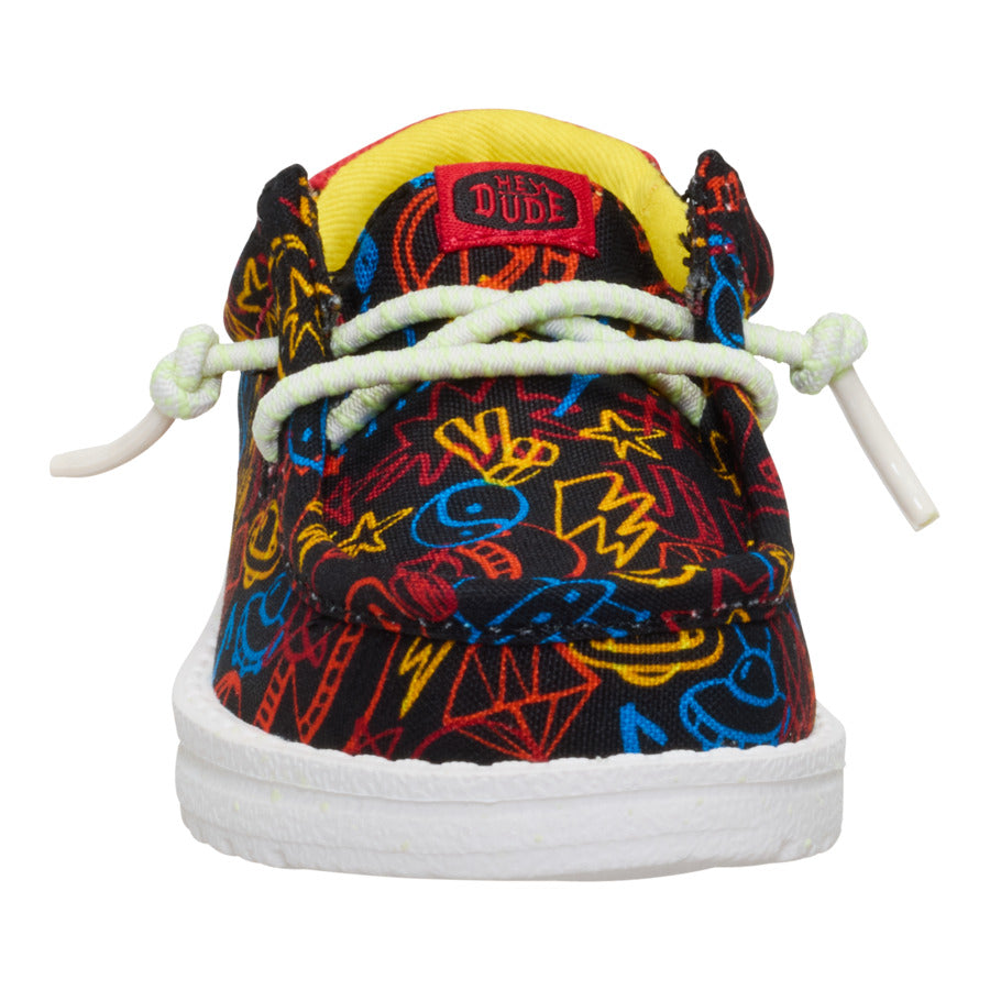 Glow in the Dark Toddler Shoes for Easy On/Off | Wally Space Glow