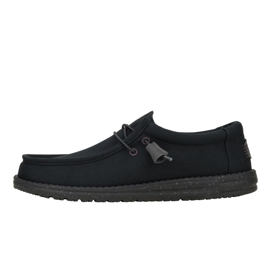 Minimalist Canvas Sneakers for Everyday Wear | Wally Mono Black/Clay