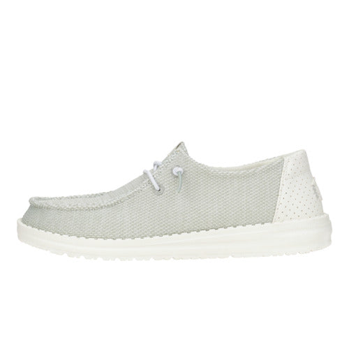 Breathable Mesh Sneakers for Travel & Comfort | Wendy Hex Light Grey