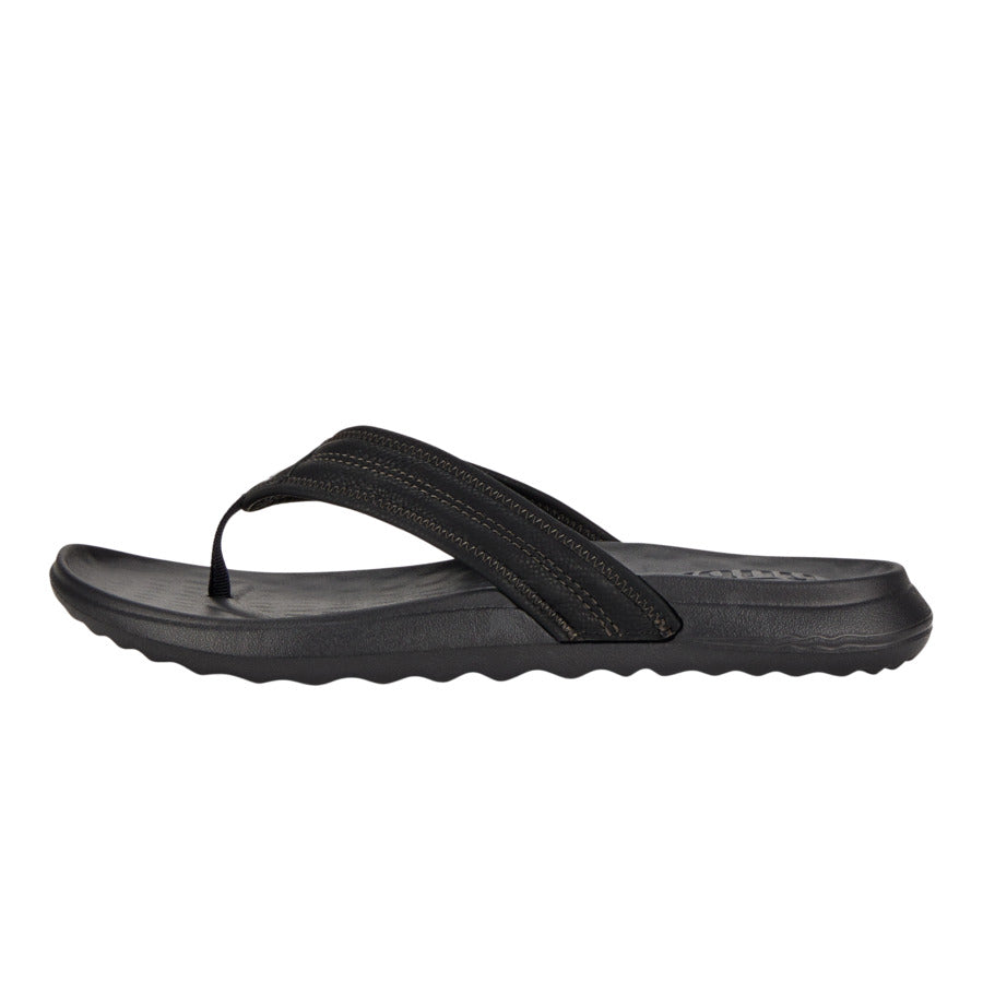 Comfortable Faux Leather Flip Flops with Foam Backing | Myers Flip Classic