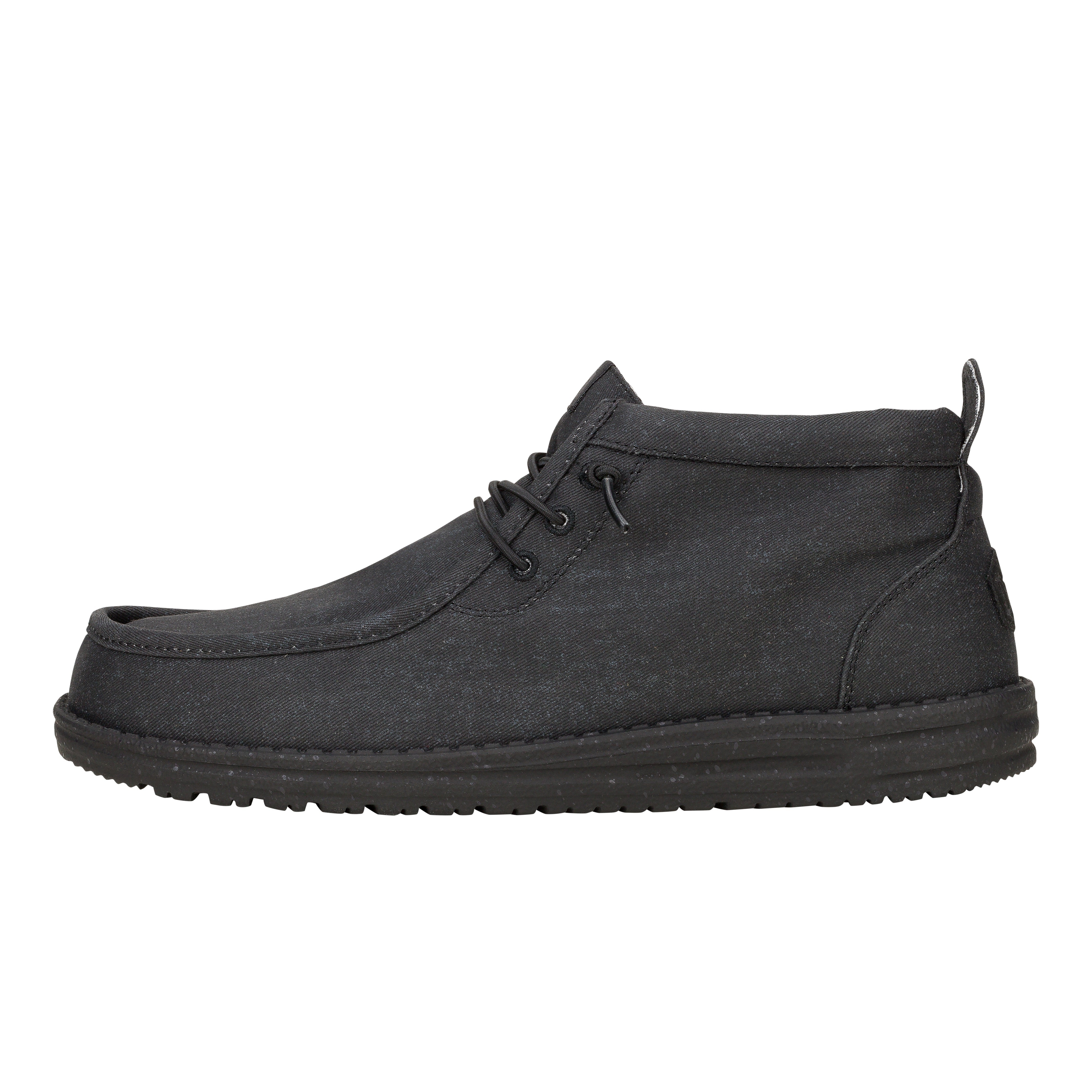Mid Height Canvas Booties for Women | Wally Stretch Comfort Shoes