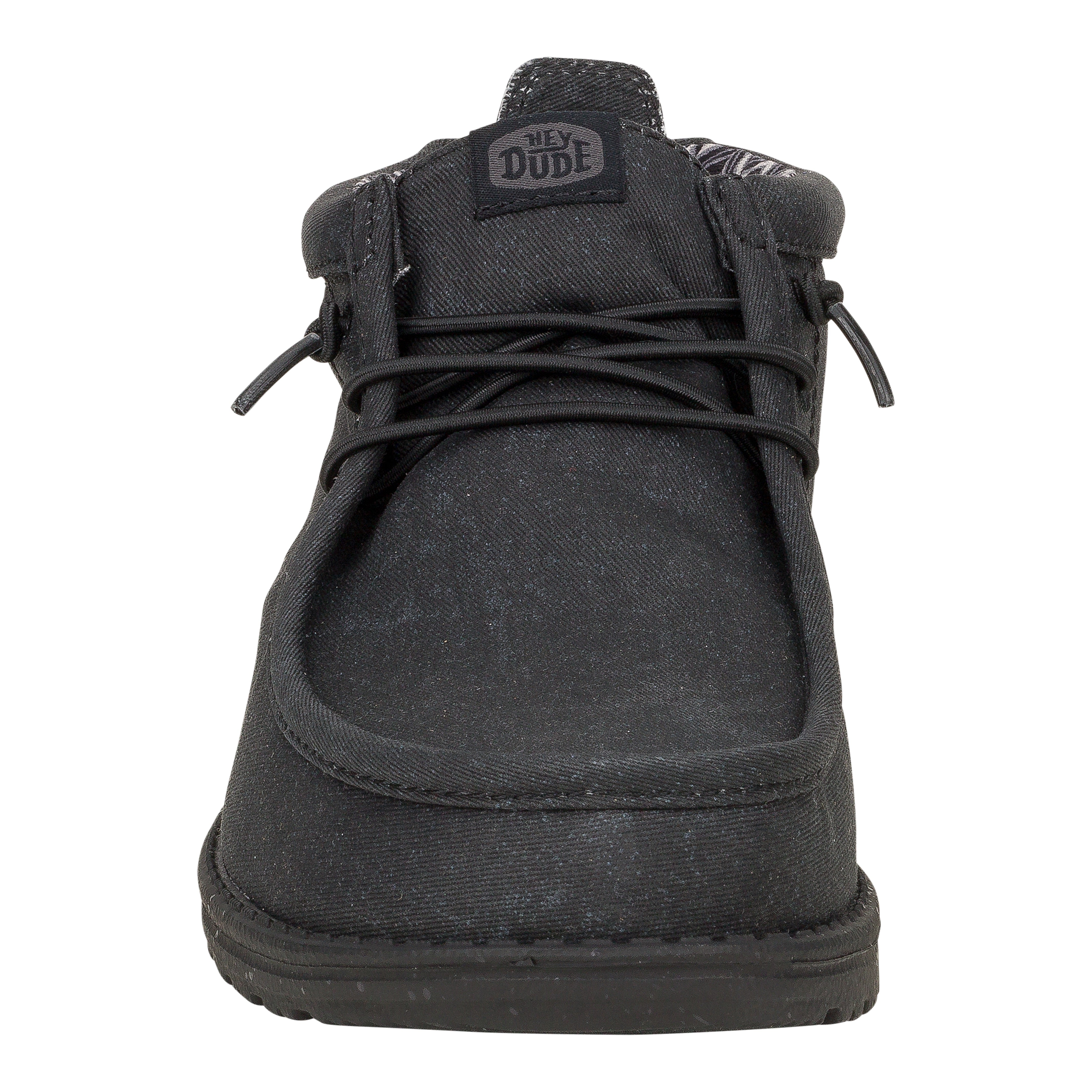 Mid Height Canvas Booties for Women | Wally Stretch Comfort Shoes