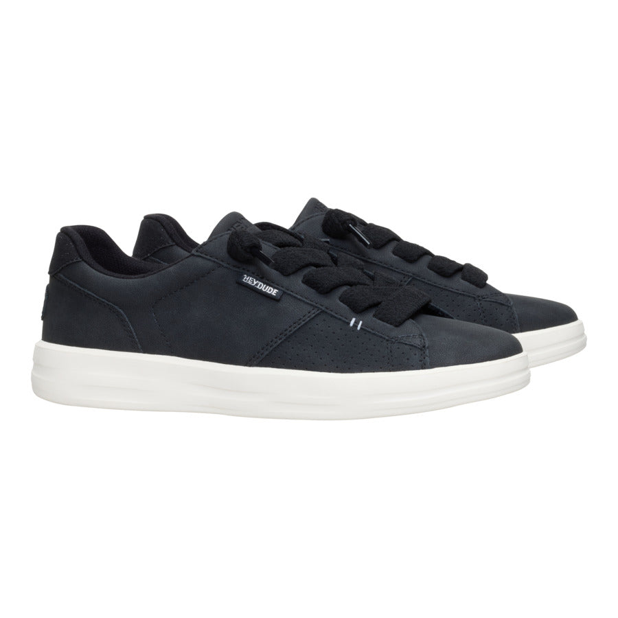 Classic Slip-On Sneakers for Women | Karina Duo Black