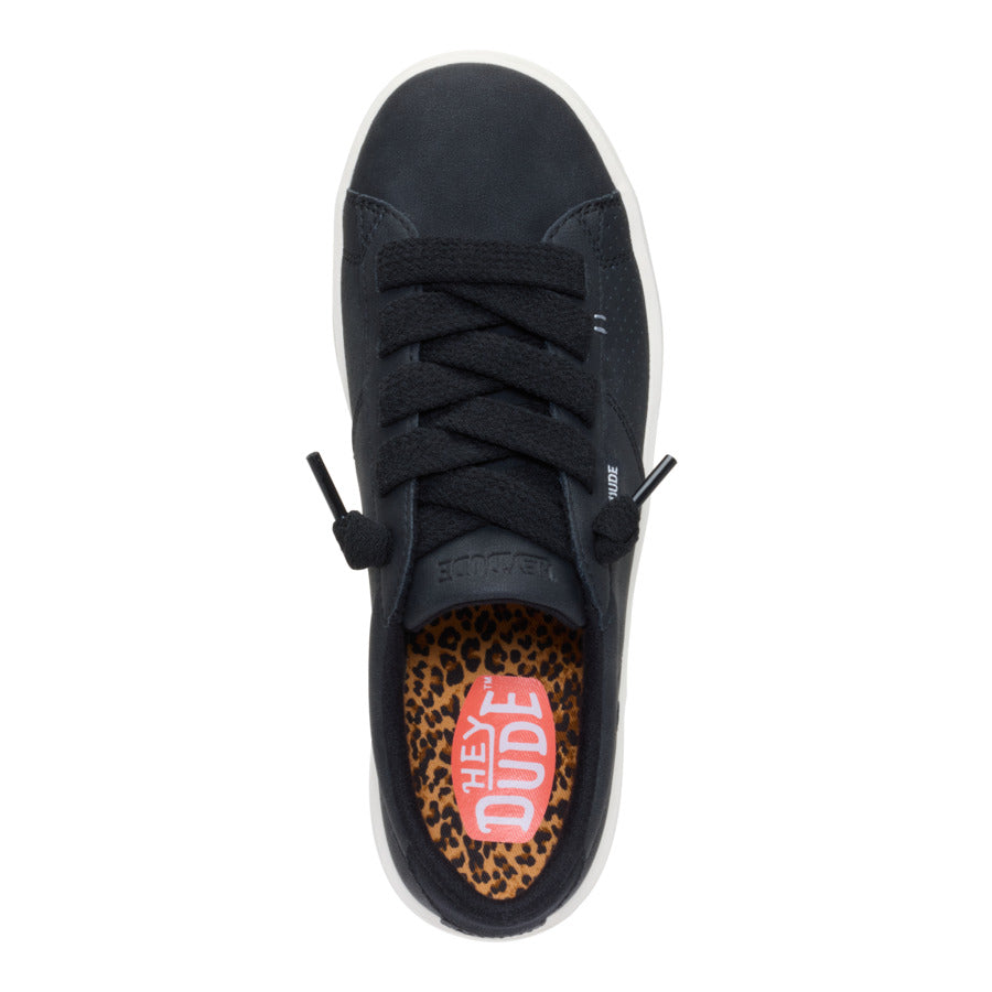 Classic Slip-On Sneakers for Women | Karina Duo Black