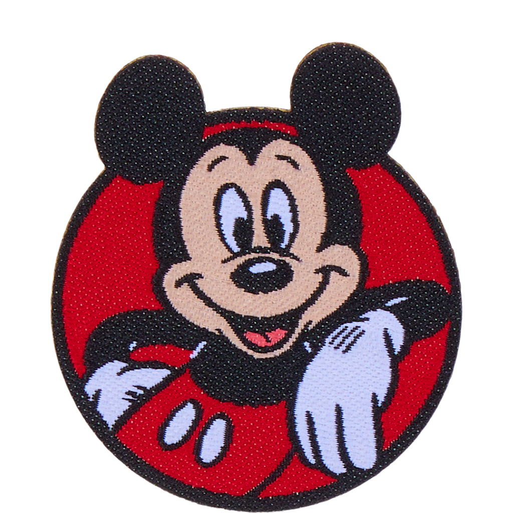 Mickey Mouse Peel & Stick Velvet Patch 30mm | Vintage Disney