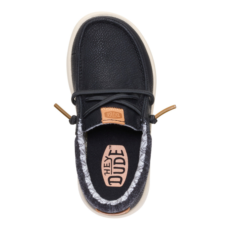 Toddler Shoes with Elastic Laces for Easy On & Off | Paul Classic Black