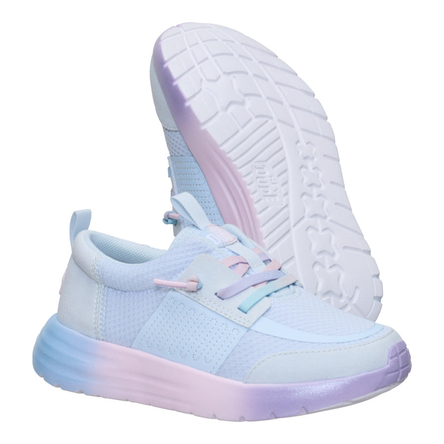 Sparkle Slip-On Sneakers for Kids - Light Blue | Sirocco Play