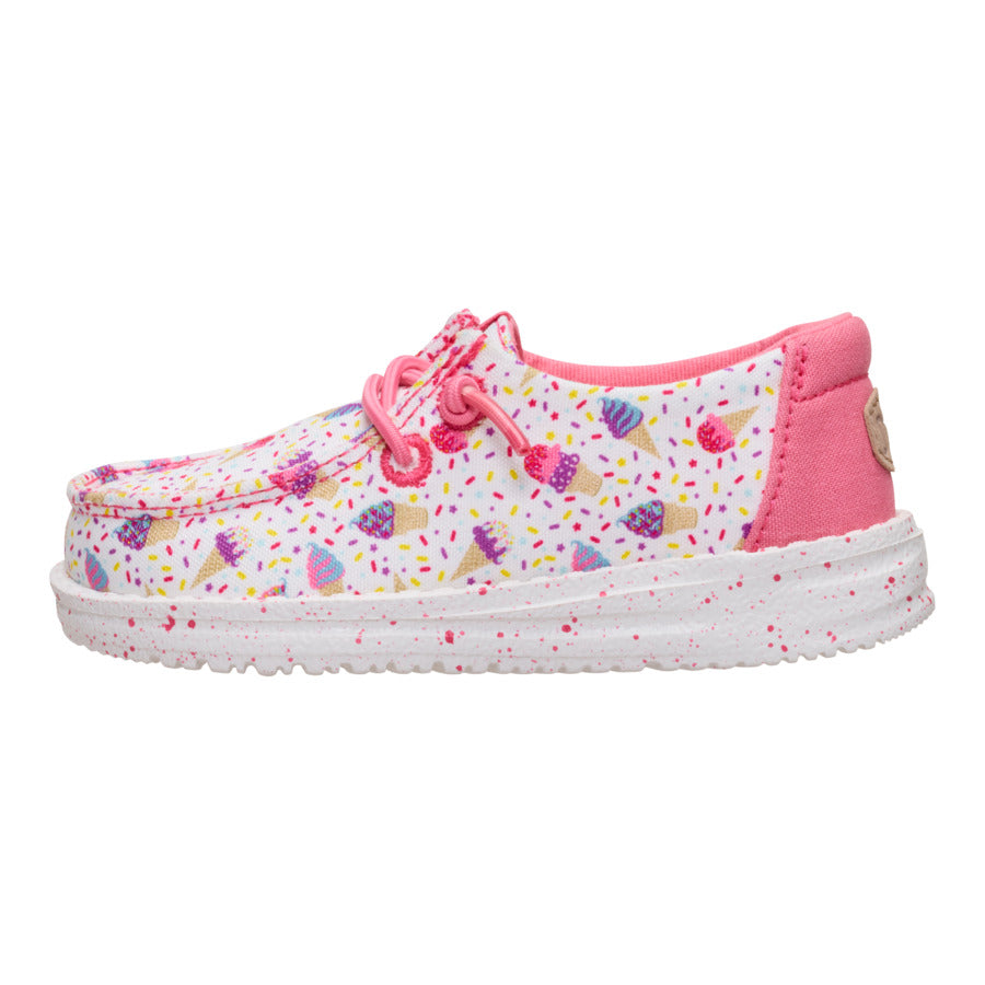 HEYDUDE Wendy Toddler Slip-On Shoes for Girls | Lightweight & Comfortable