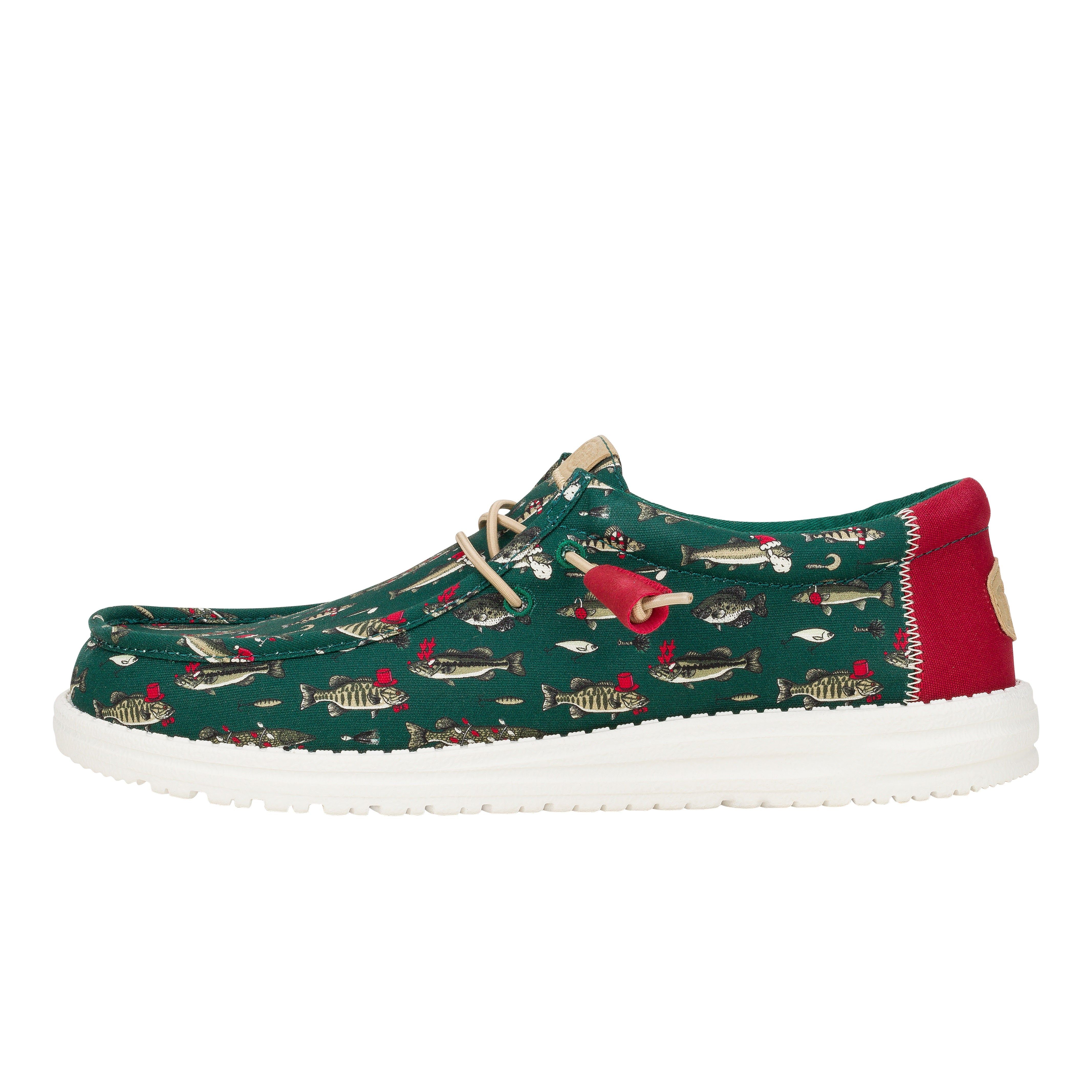 Comfortable Canvas Shoes for Travel with Removable Insole | Wally Merry Fishmas