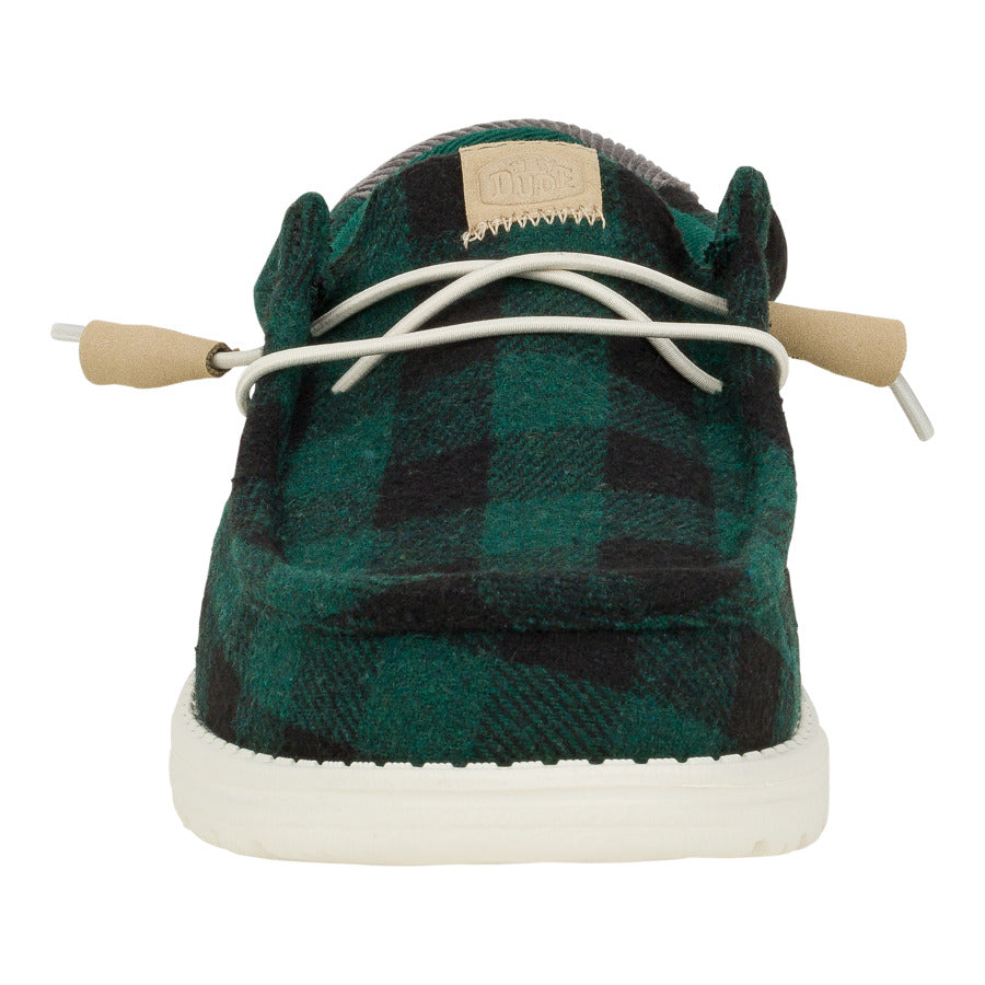 Buffalo Plaid Slip-On Shoes for Men - Comfortable & Travel-Ready | Wally
