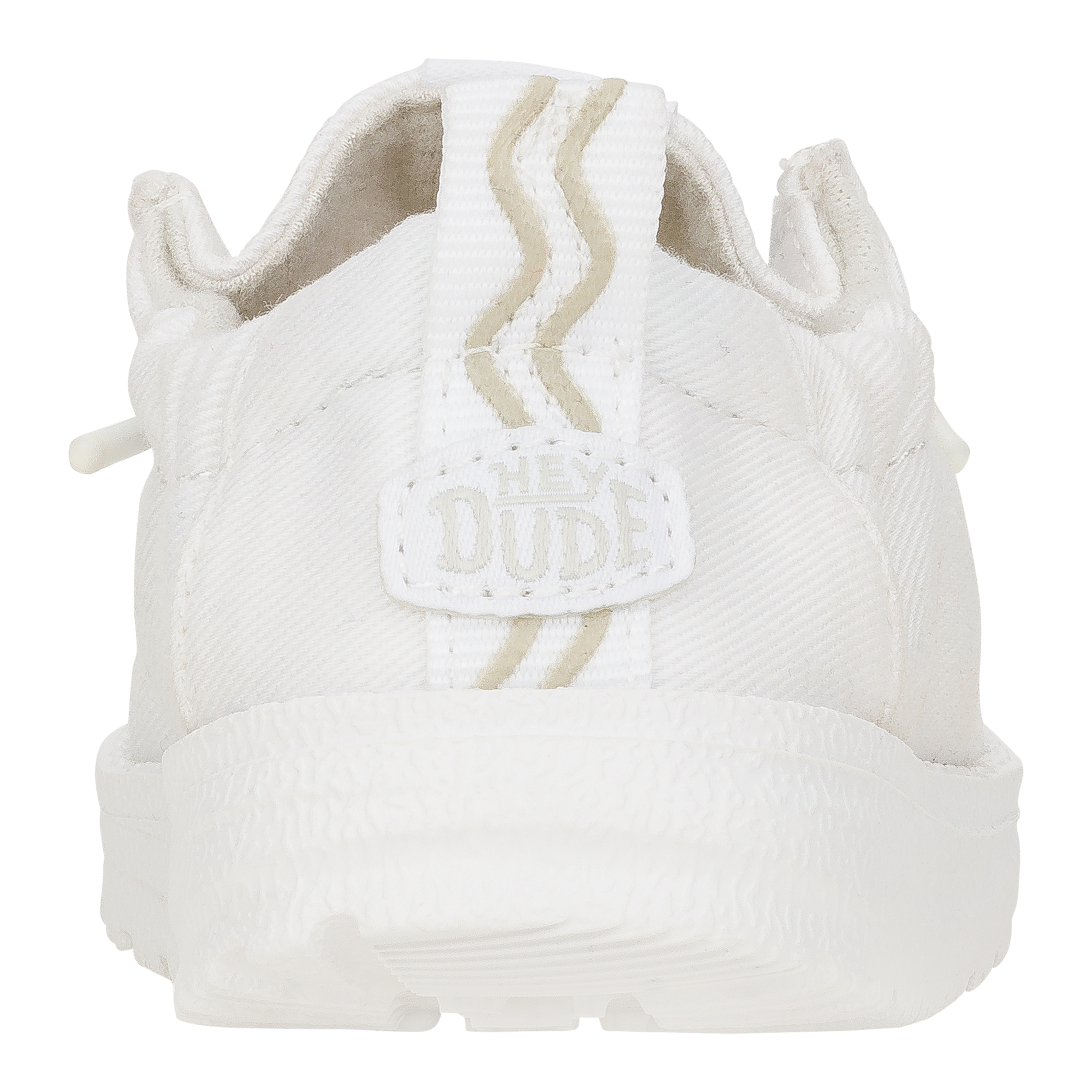 Baby Slip-On Shoes with Stretch Collar & Easy Grip | LilDude Core White