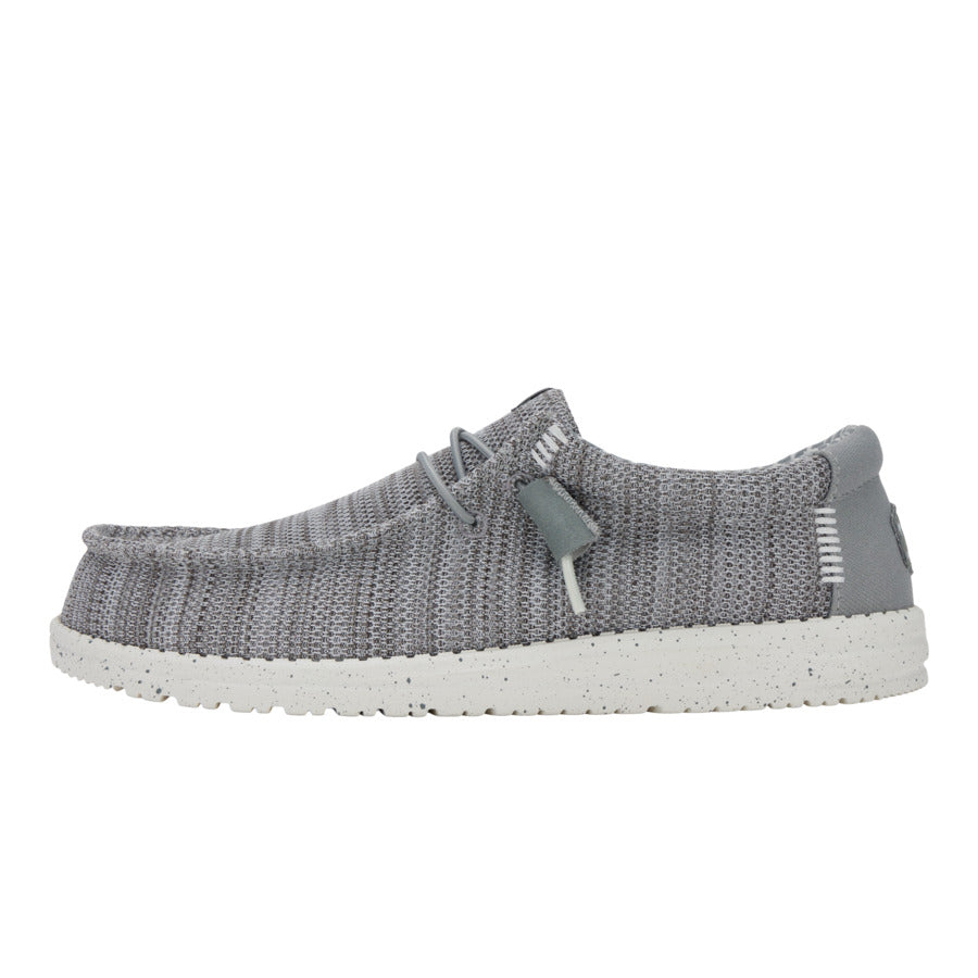Wally Stretch Sox Wide - Comfortable Travel Shoes with Removable Insole | HEYDUDE