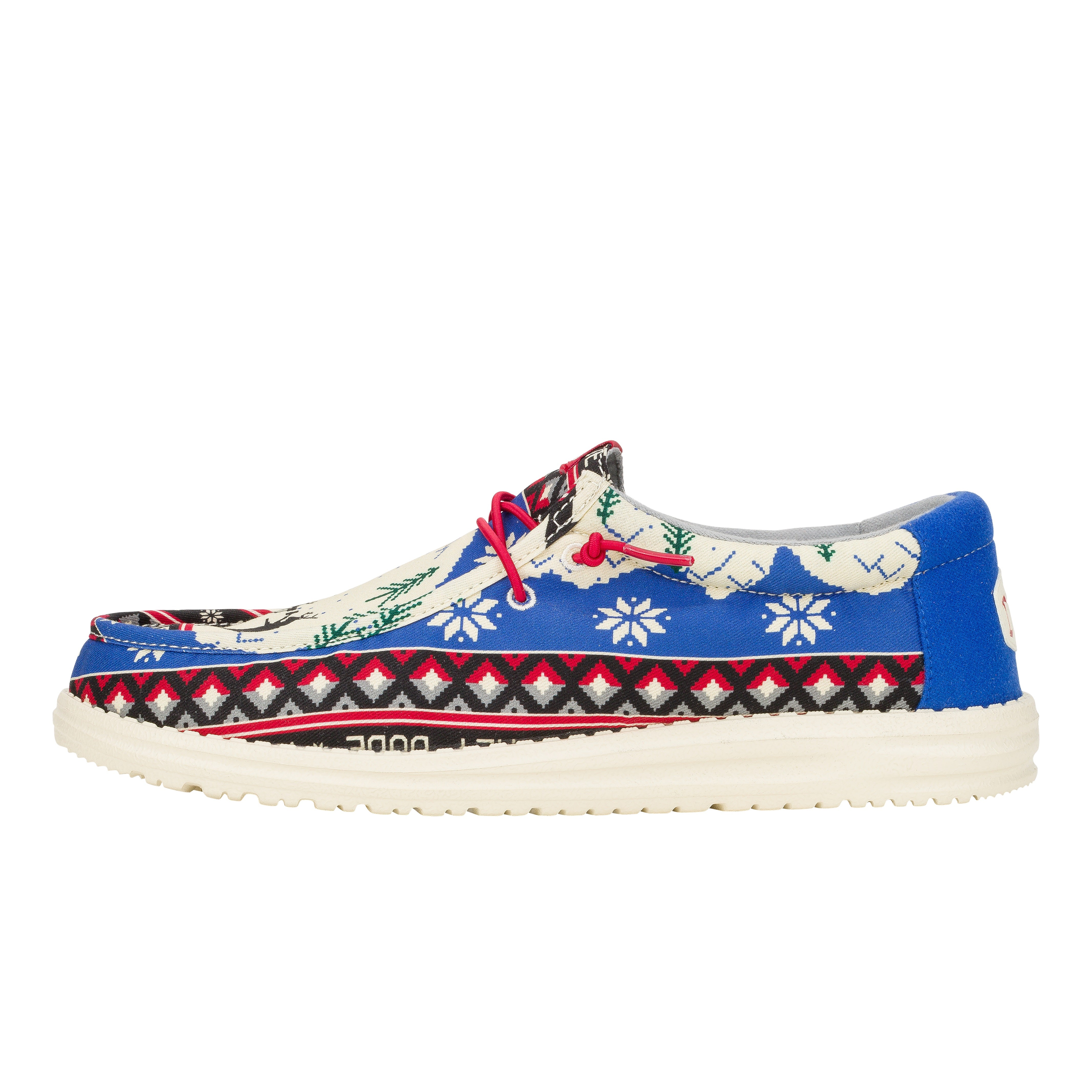 Holiday Print Comfort Sneakers for Travel | Wally Cheers