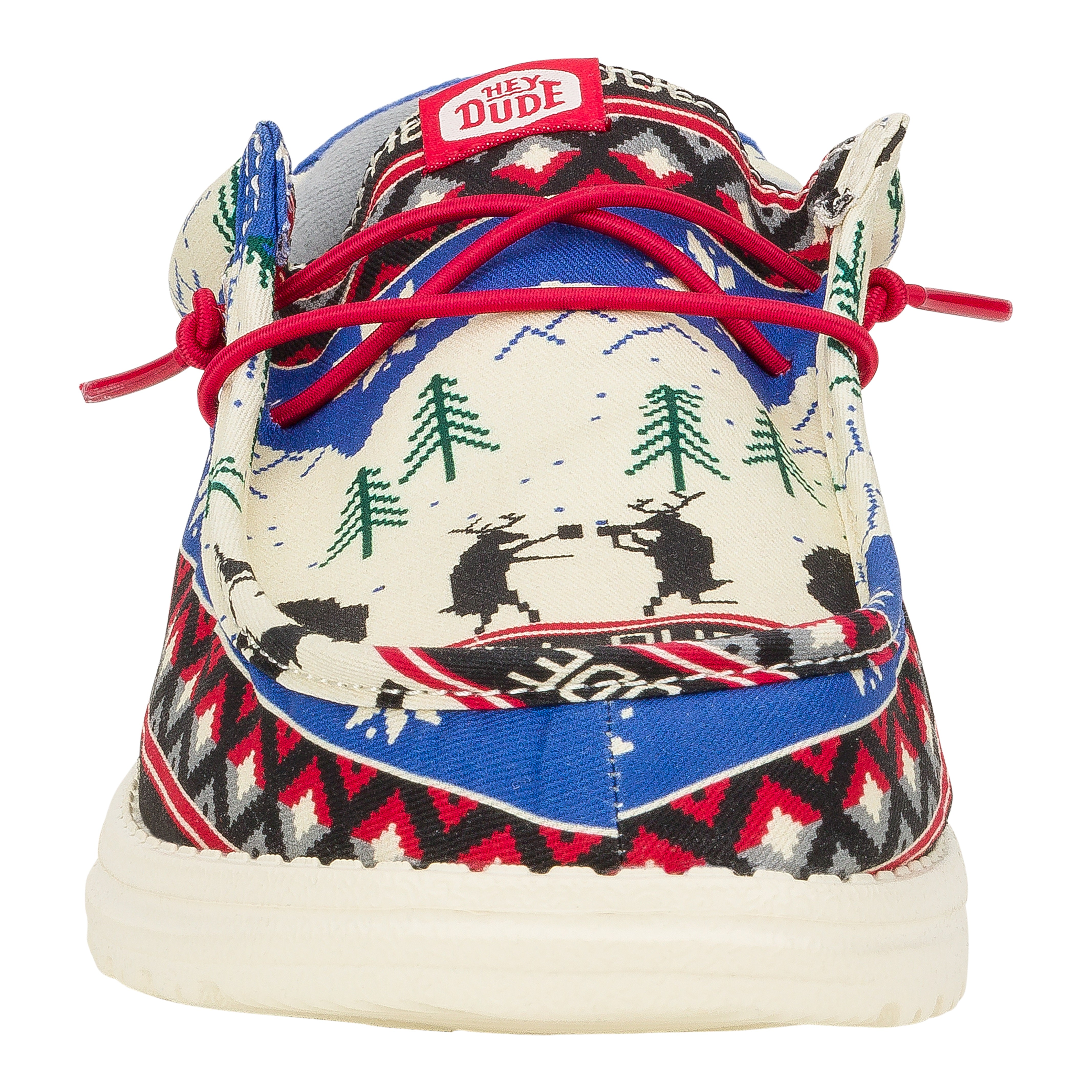 Holiday Print Comfort Sneakers for Travel | Wally Cheers