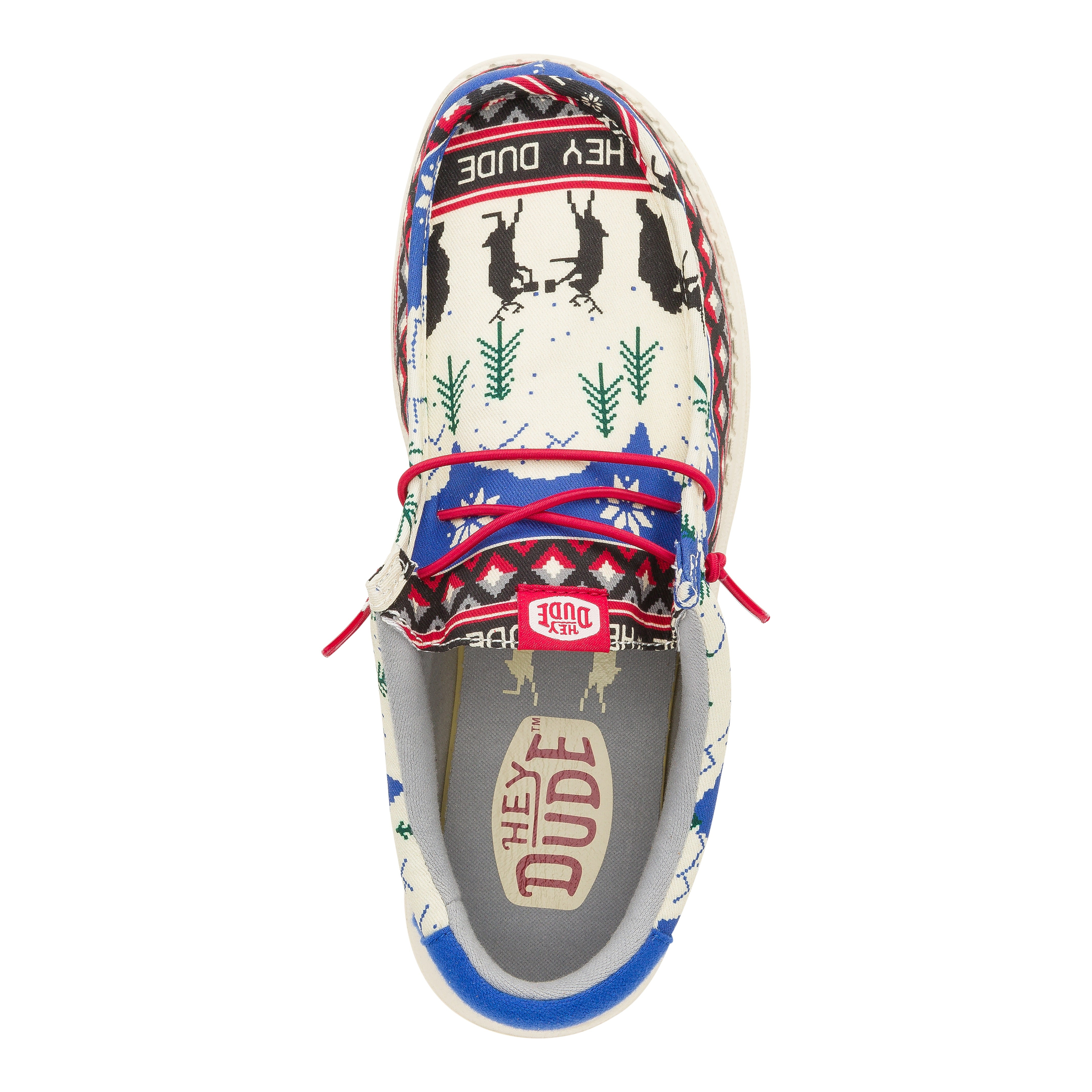 Holiday Print Comfort Sneakers for Travel | Wally Cheers