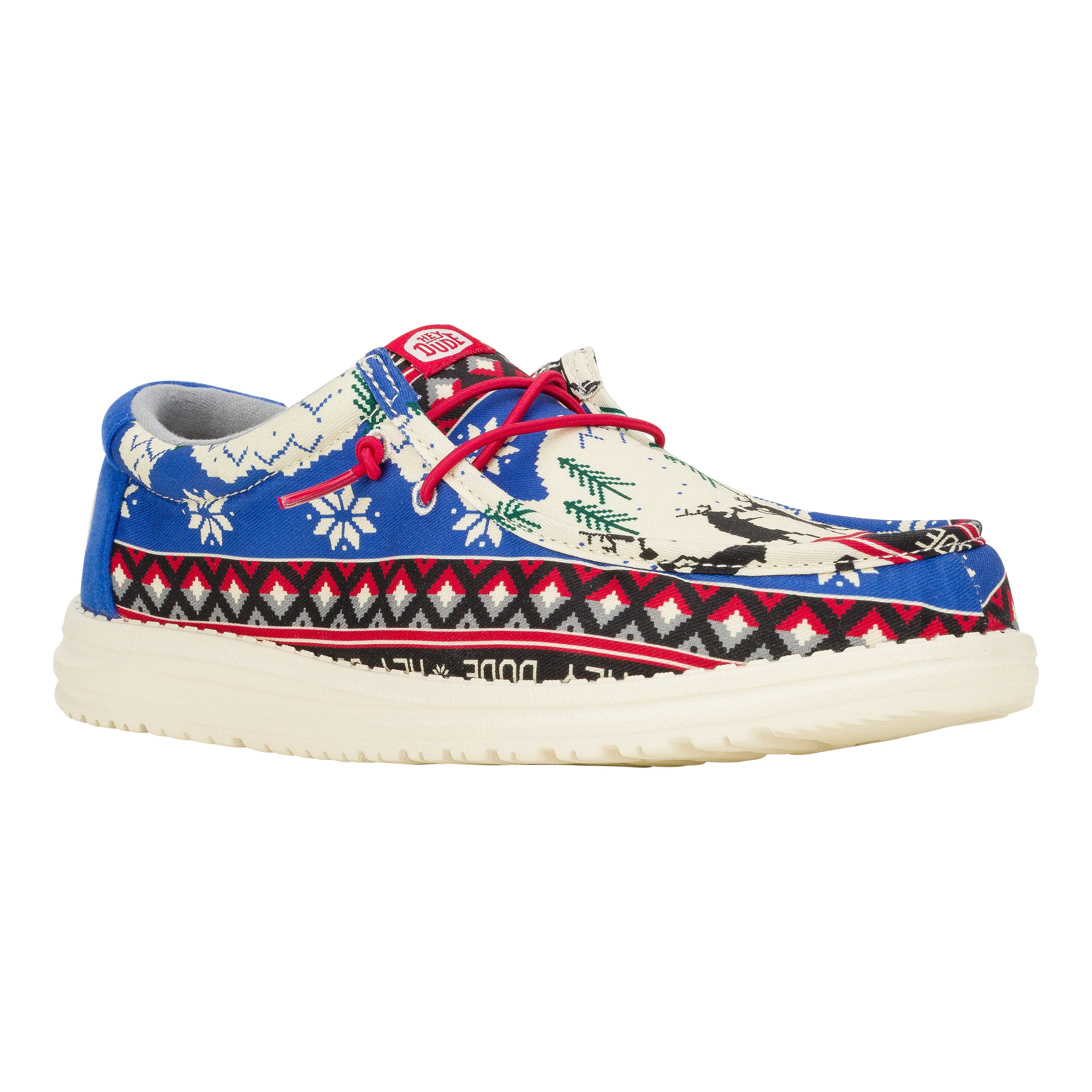 Holiday Print Comfort Sneakers for Travel | Wally Cheers