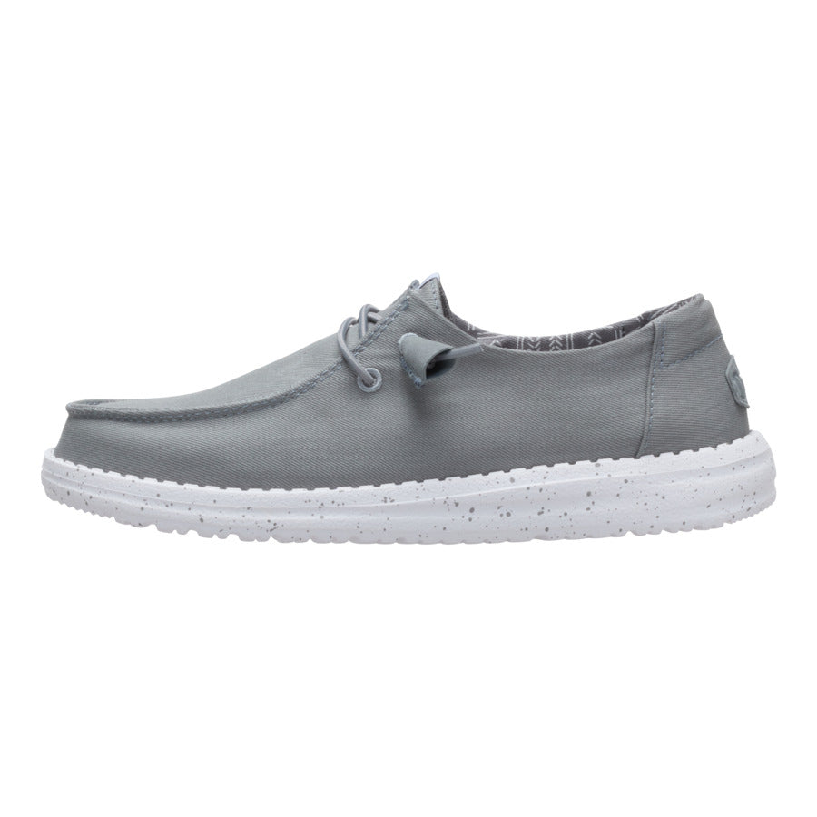 Wendy Stretch Canvas Shoes for Travel | Monument Grey