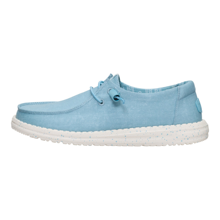 Casual Canvas Shoes with Elastic Laces & Removable Insole | Wendy Stretch