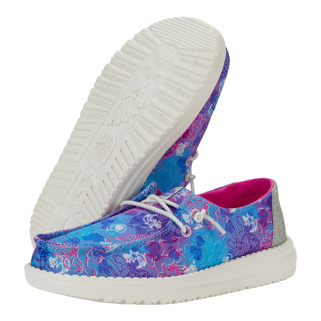 My Little Pony Slip-On Shoes for Girls | Wendy Youth Blue Lavender