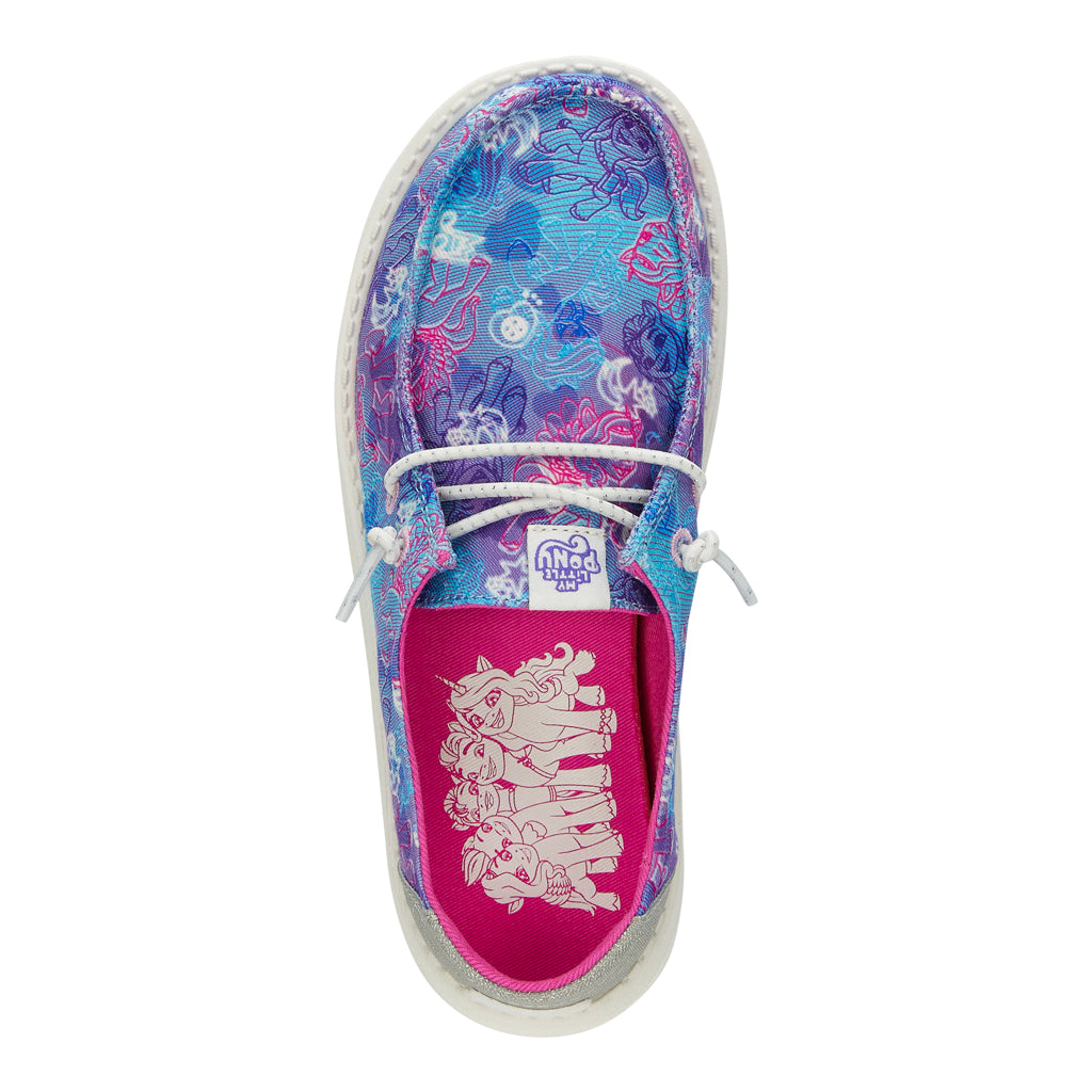 My Little Pony Slip-On Shoes for Girls | Wendy Youth Blue Lavender