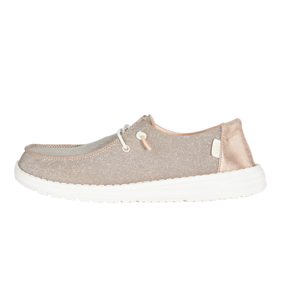 Glitter Comfort Shoes for Women - Wide Fit & Lightweight | HEYDUDE Wendy