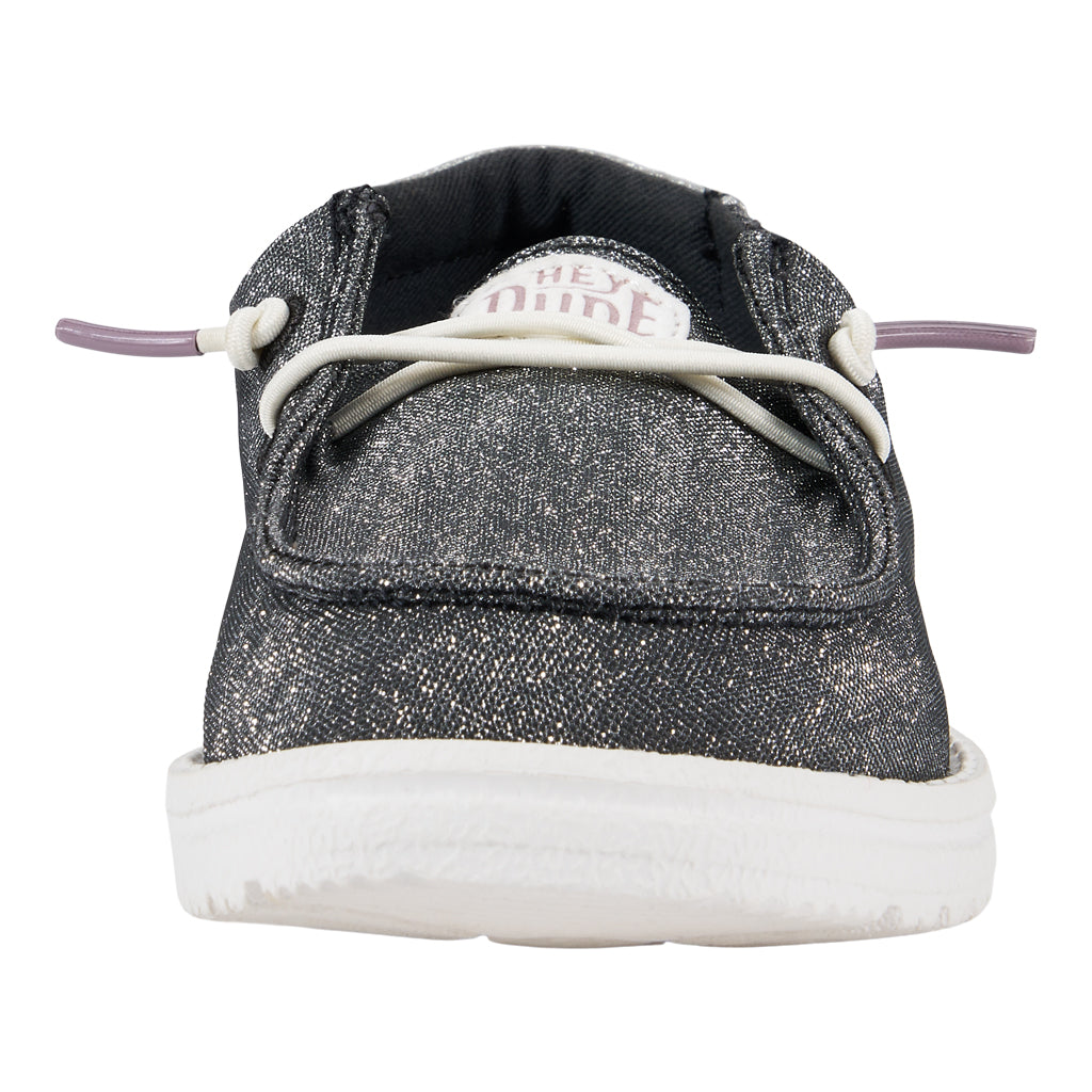 Glitter Slip-On Shoes for Kids with Elastic Laces | Wendy Youth