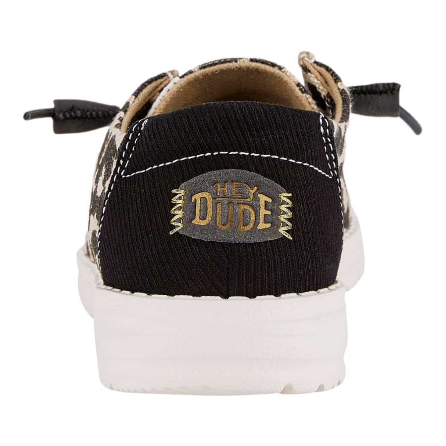 Leopard Print Slip-On Shoes with Shimmer & Water Repellent | Wendy